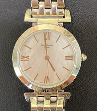 Load image into Gallery viewer, Mother of Pearl Dial Silver Toned Bracelet Watch