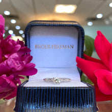 Load image into Gallery viewer, Fancy Round Solitaire Engagement Ring with Filigree Scroll Work