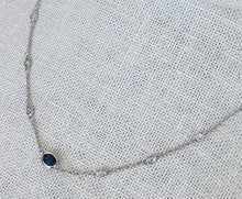 Load image into Gallery viewer, Sapphire Diamonds By The Yard Necklace