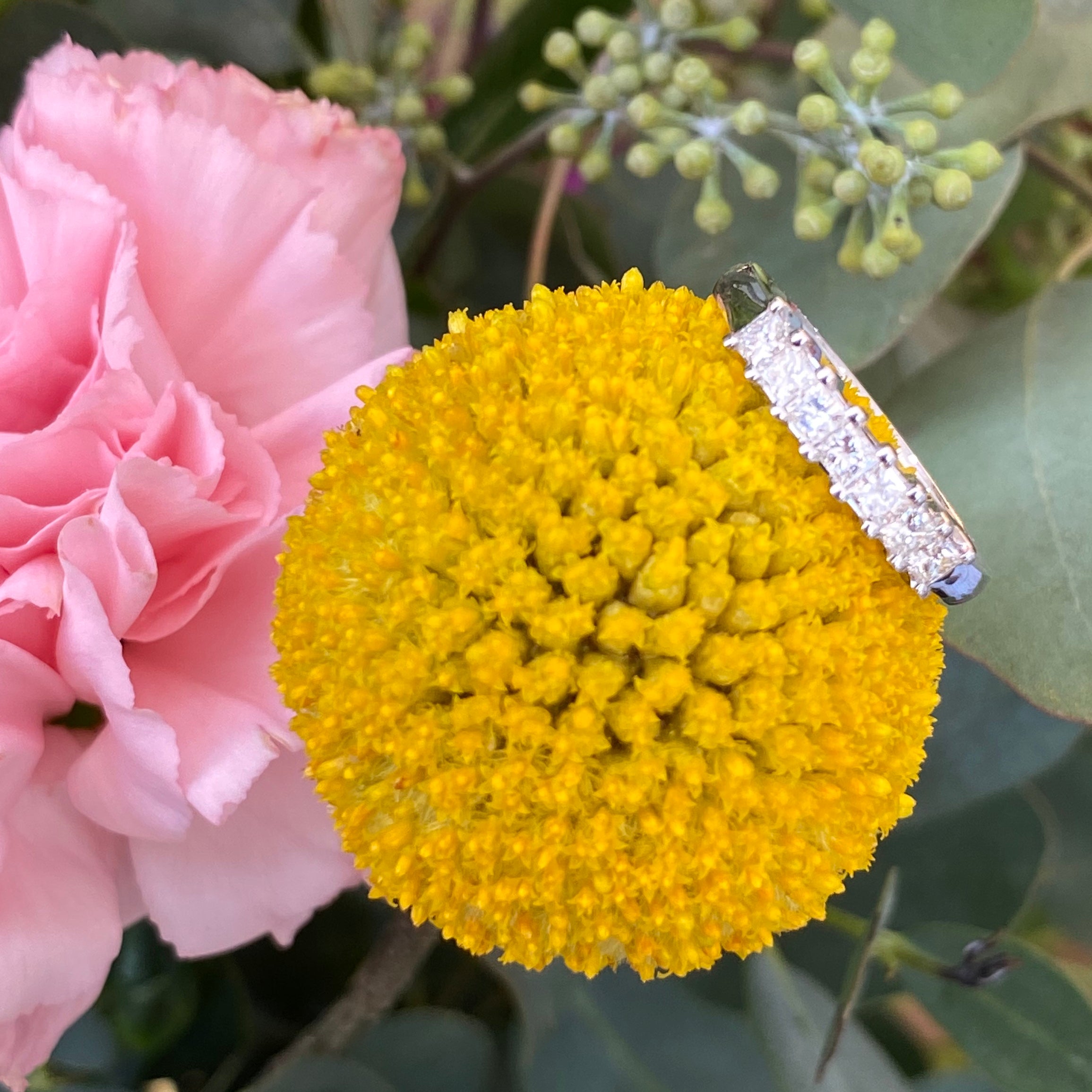 Prong Set Princess Cut Diamond Band