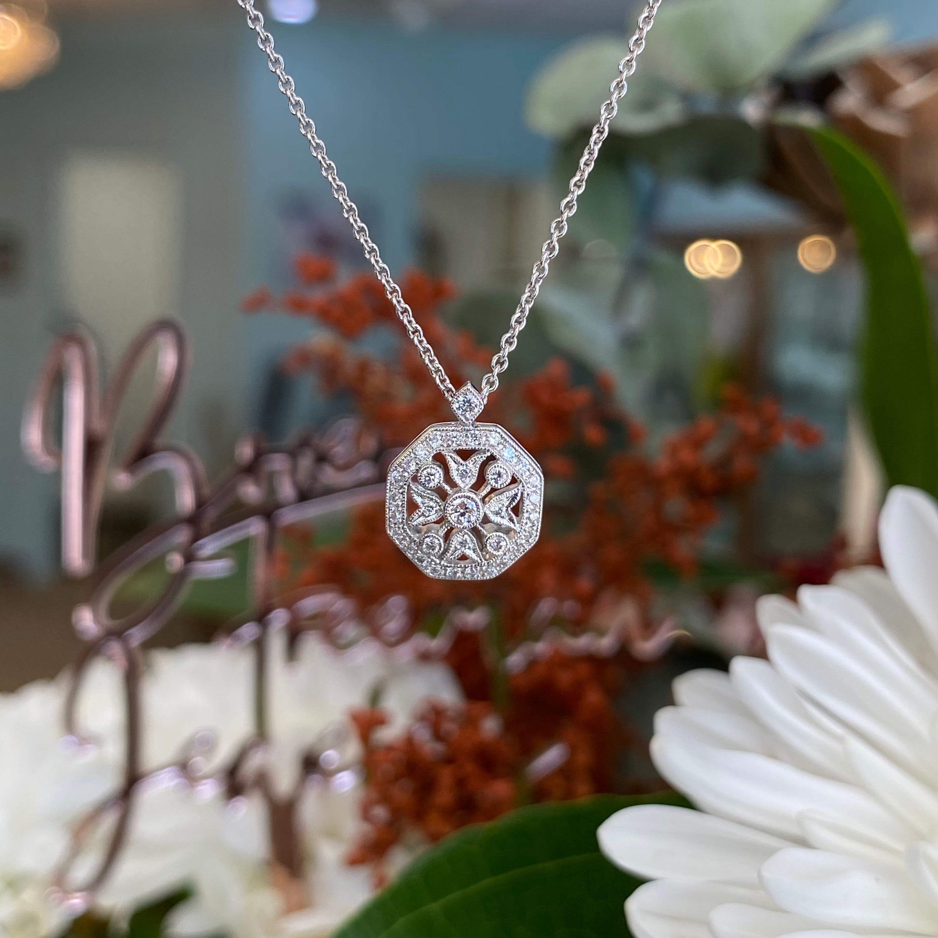 The Octavia Bloom Diamond Necklace