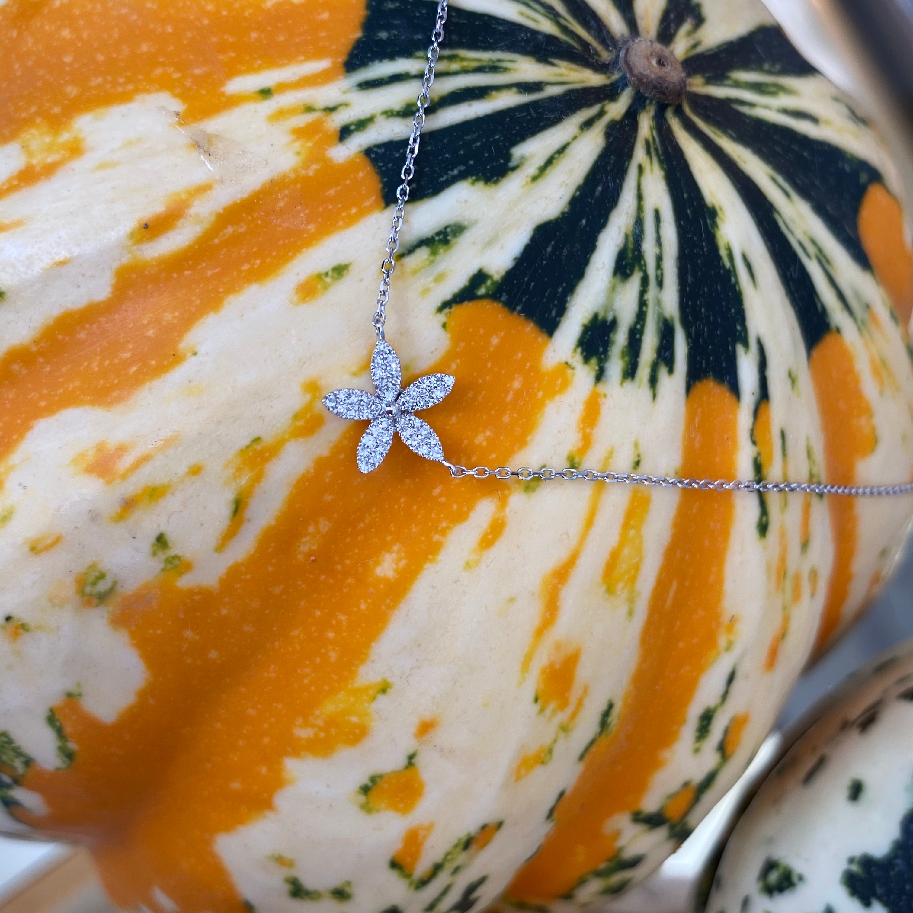 Petite Bloom Diamond Necklace