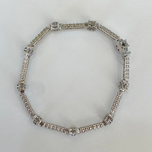 Load image into Gallery viewer, Sapphire &amp; Diamond Tennis Bracelet
