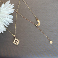 Load image into Gallery viewer, Unique Yellow Gold and Diamond Necklace