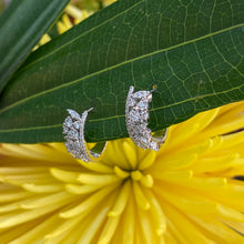 Load image into Gallery viewer, Fancy Shaped Diamond Hoops