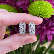 Load image into Gallery viewer, Fancy Shaped Diamond Hoops