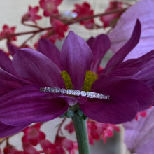Load image into Gallery viewer, Dainty Stackable Diamond Band