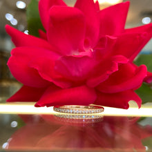 Load image into Gallery viewer, Rose Gold Diamond Classic Line Band