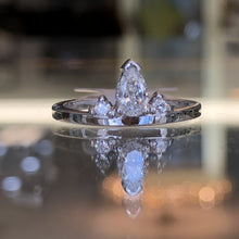 Load image into Gallery viewer, Pear Shaped Diamond Ring