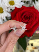 Load image into Gallery viewer, Star Diamond Studs