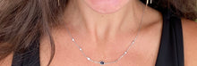 Load image into Gallery viewer, Sapphire Diamonds By The Yard Necklace