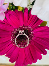 Load image into Gallery viewer, Round Diamond Fancy Solitaire Engagement Ring