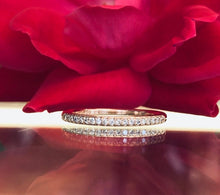 Load image into Gallery viewer, Rose Gold Diamond Classic Line Band

