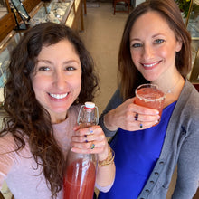 Load image into Gallery viewer, *On The Rocks* Morganite, Pink Sapphire & Diamond Cocktail Ring in Rose Gold 🍹