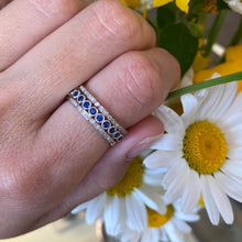 Load image into Gallery viewer, Dainty Stackable Diamond Band