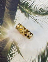 Load image into Gallery viewer, 18K Yellow Gold Diamond Pyramid Ring
