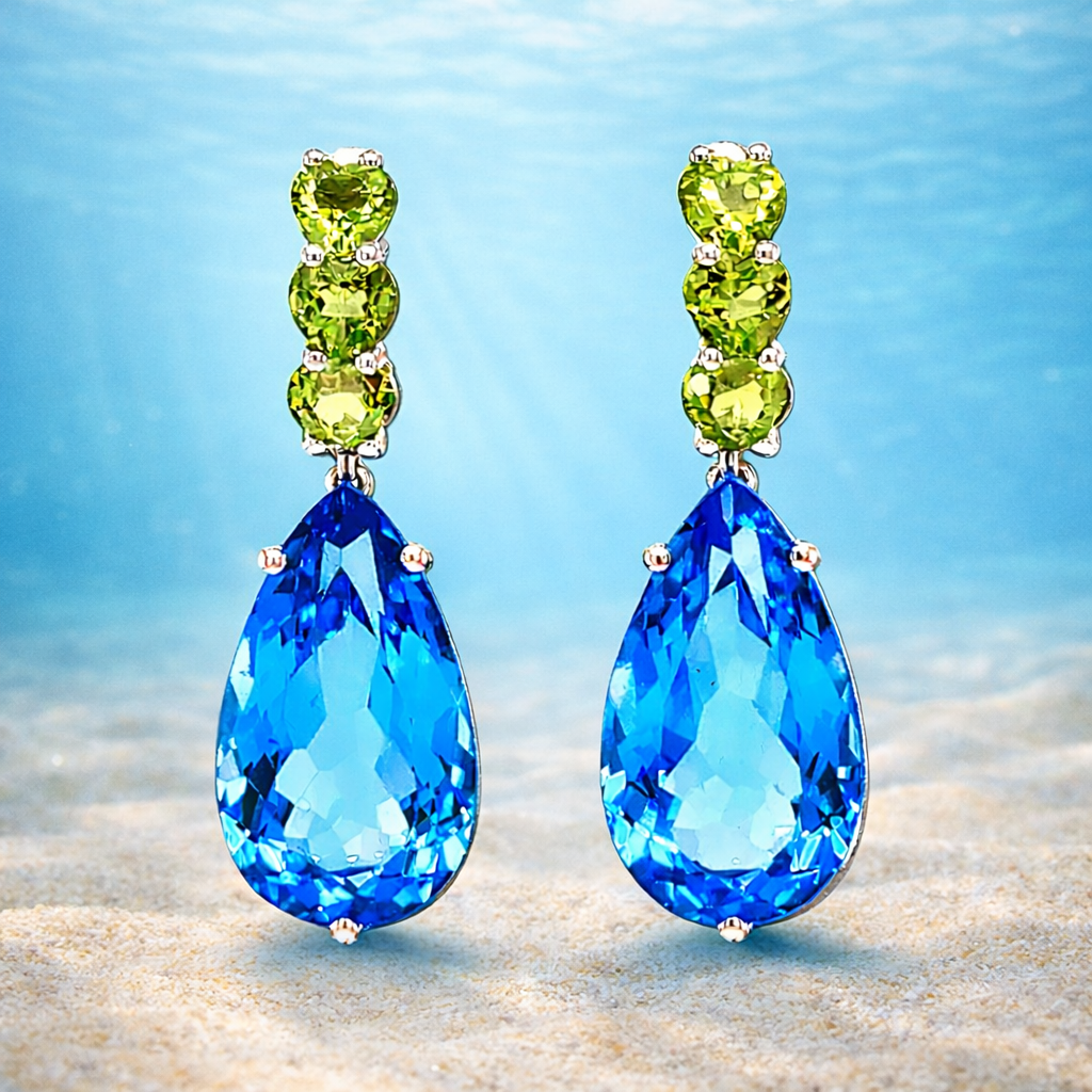 The Ocean Reef Drop Earrings