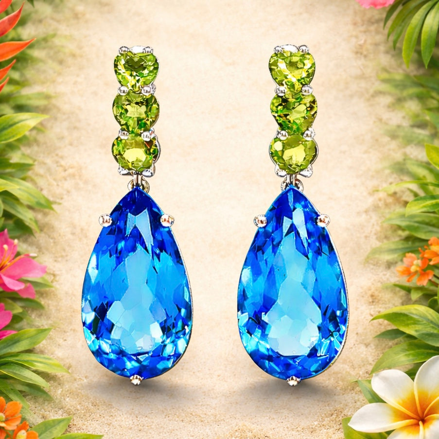 The Ocean Reef Drop Earrings