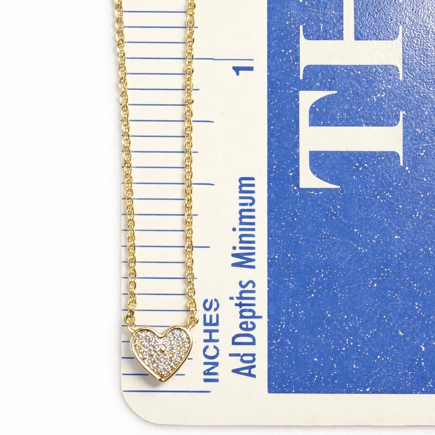 Whisper Yellow Heart Diamond Necklace