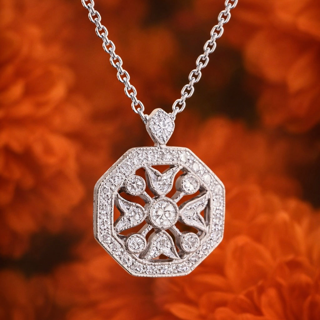 The Octavia Bloom Diamond Necklace