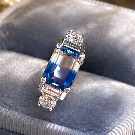 The Sapphire Horizon Ring - One of a Kind