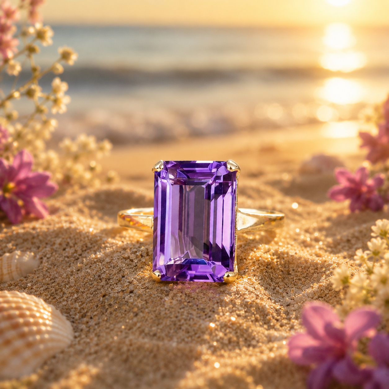 Vintage Amethyst Royale Ring