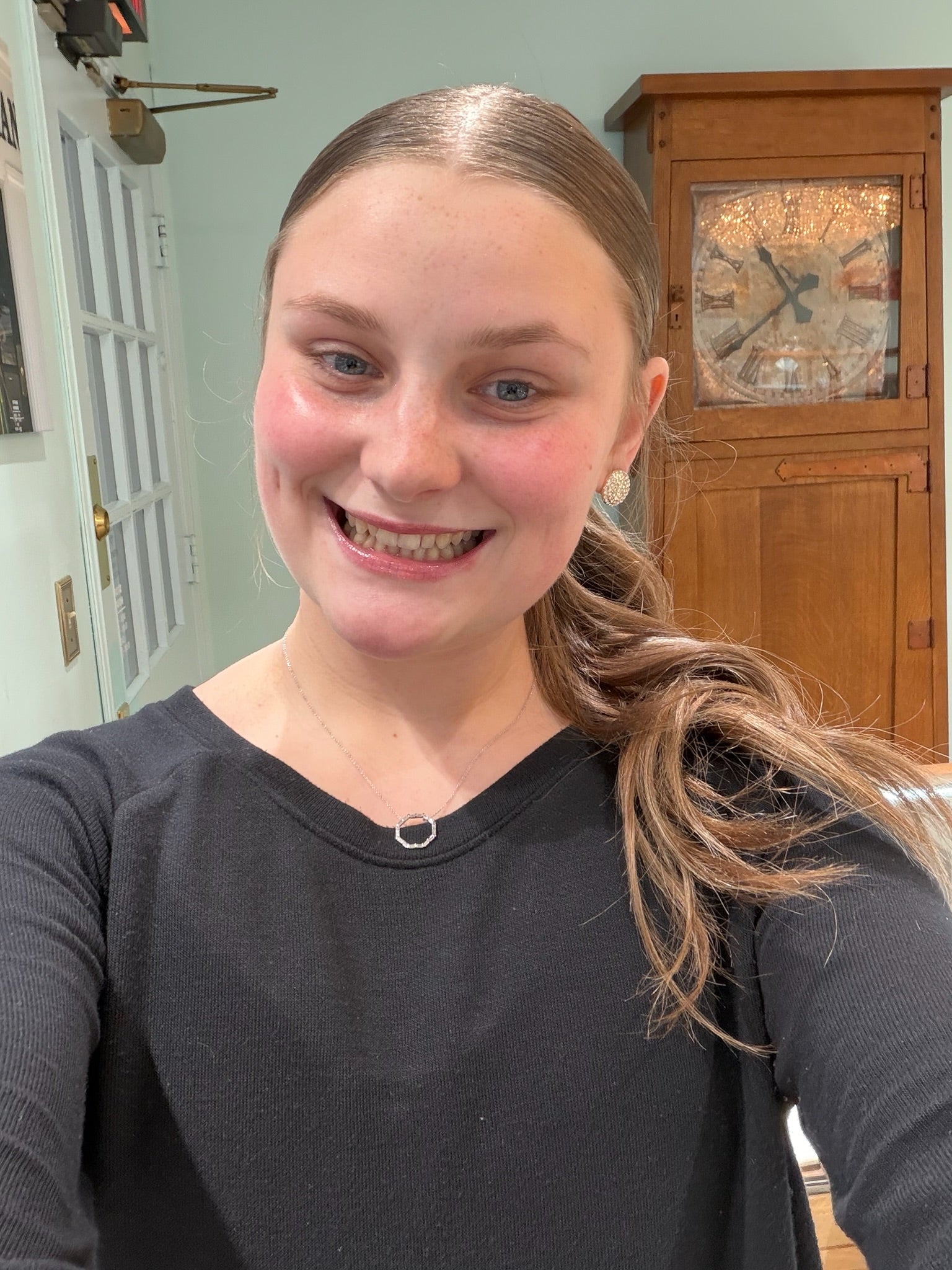 Geometric Grace Diamond Necklace