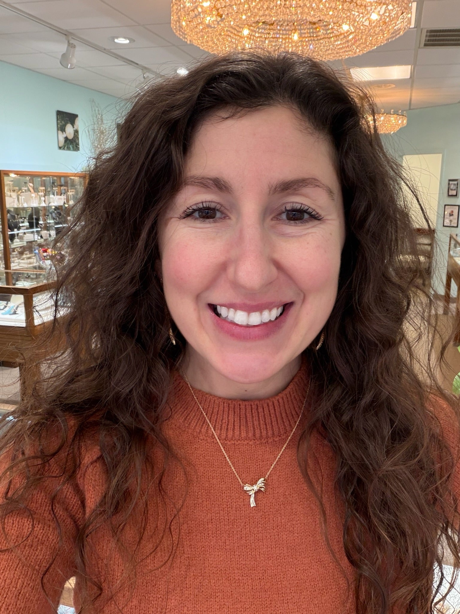 Vintage Treasure Bow Necklace