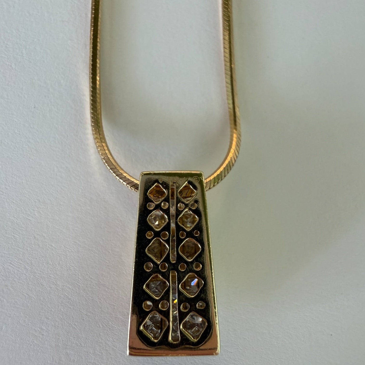 The Vintage Regent Mosaic Diamond Necklace