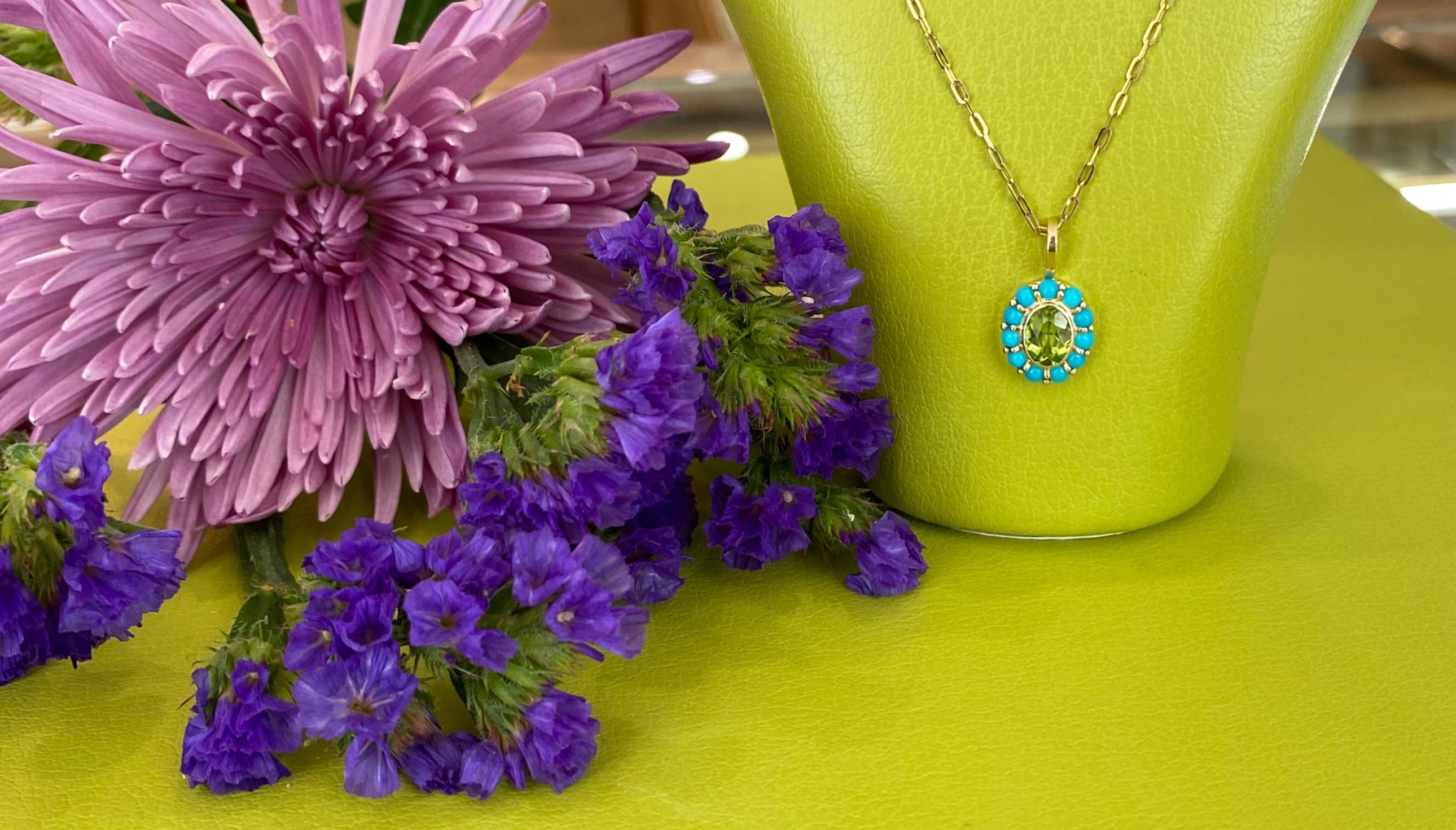 The Meadow & Sky Necklace