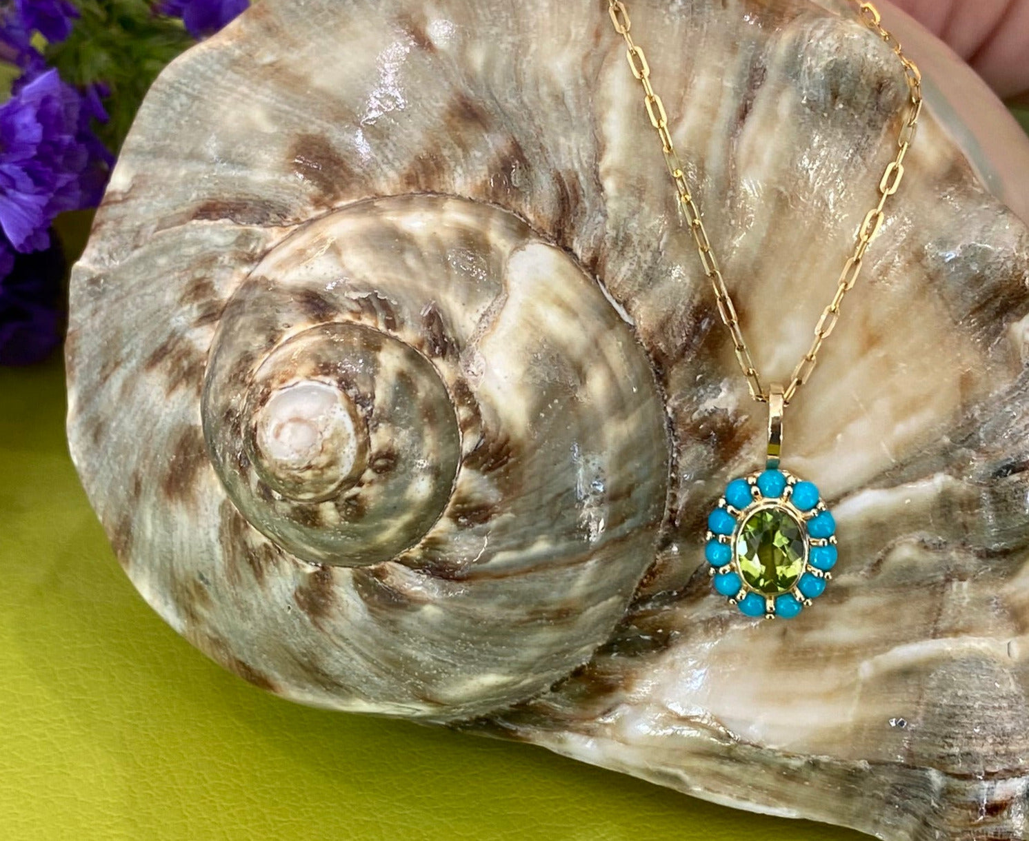 The Meadow & Sky Necklace