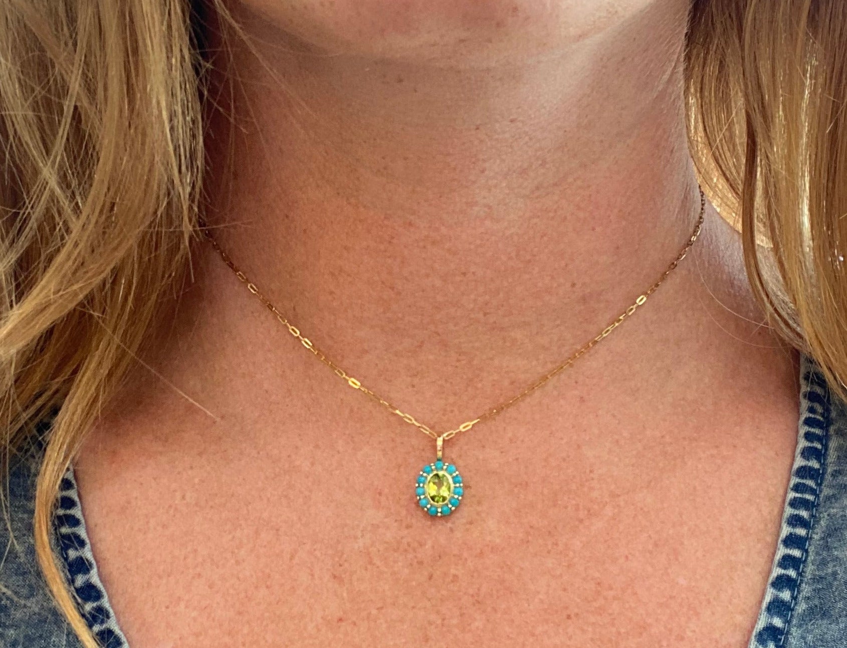 The Meadow & Sky Necklace