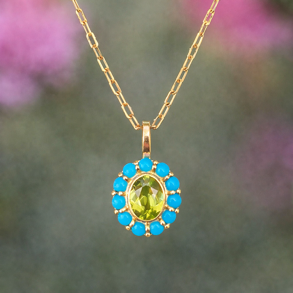 The Meadow & Sky Necklace