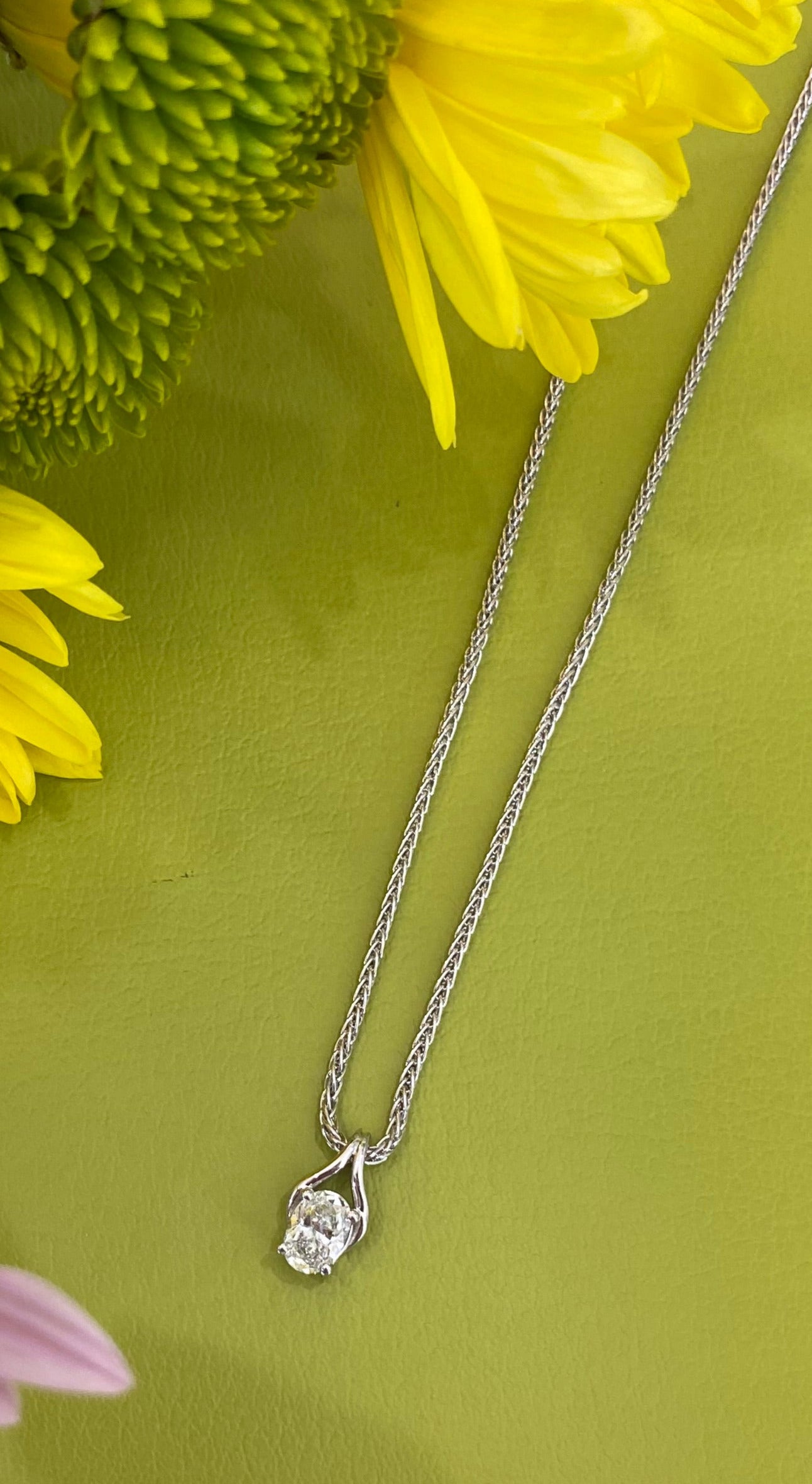 The Vintage Diamond Solace Necklace