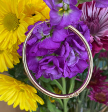 Load image into Gallery viewer, Yellow Gold 4mm Polished Bangle Bracelet
