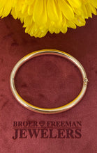Load image into Gallery viewer, 14K Yellow Gold 6.3mm Polished Bangle Bracelet
