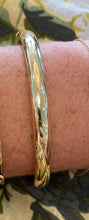 Load image into Gallery viewer, 14K Yellow Gold 6.3mm Polished Bangle Bracelet
