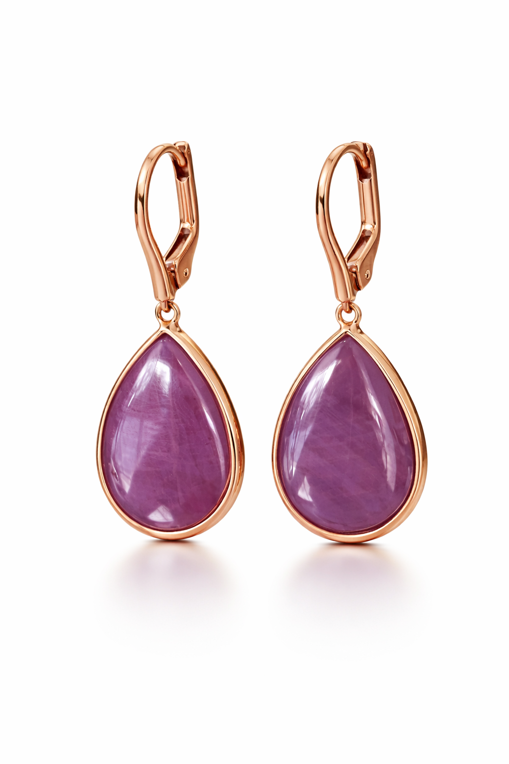 Crimson Heirloom Drop Earrings