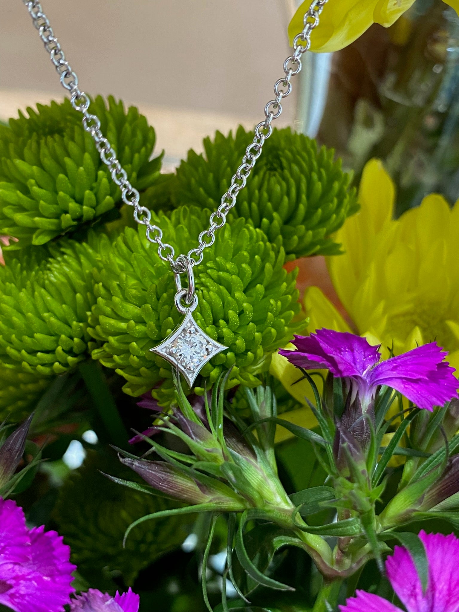 Heirloom Star Diamond Necklace