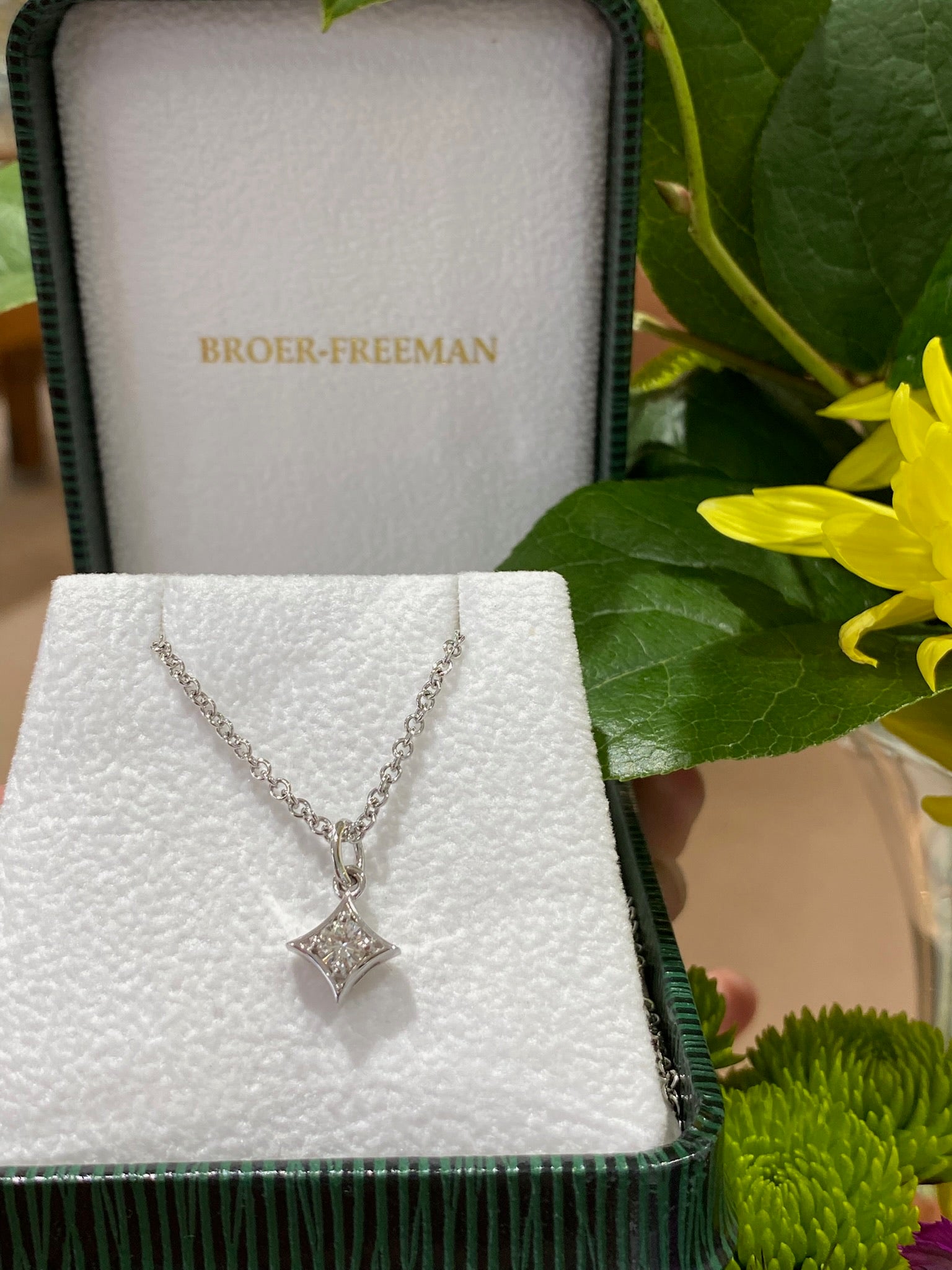 Heirloom Star Diamond Necklace