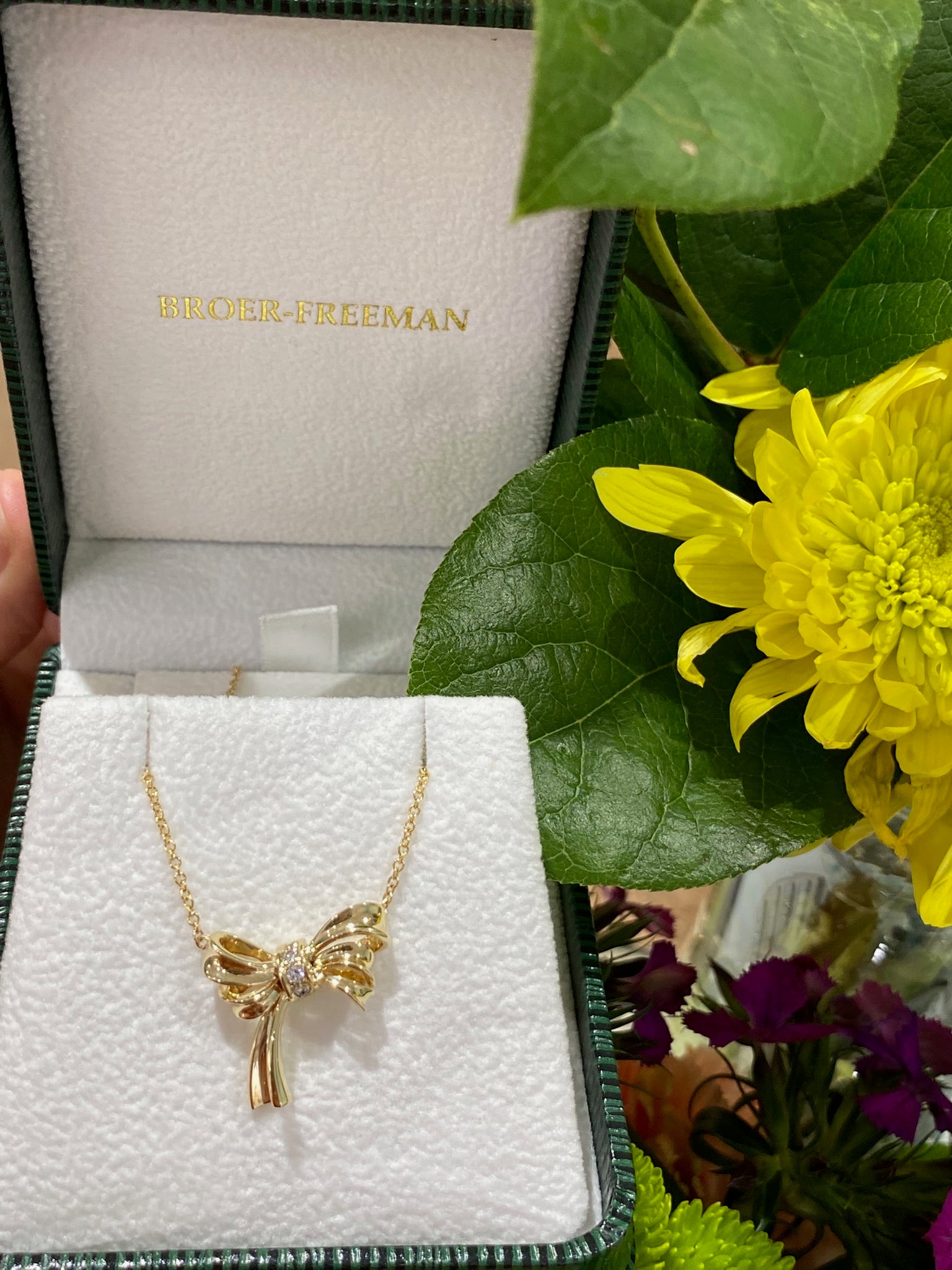 Vintage Treasure Bow Necklace