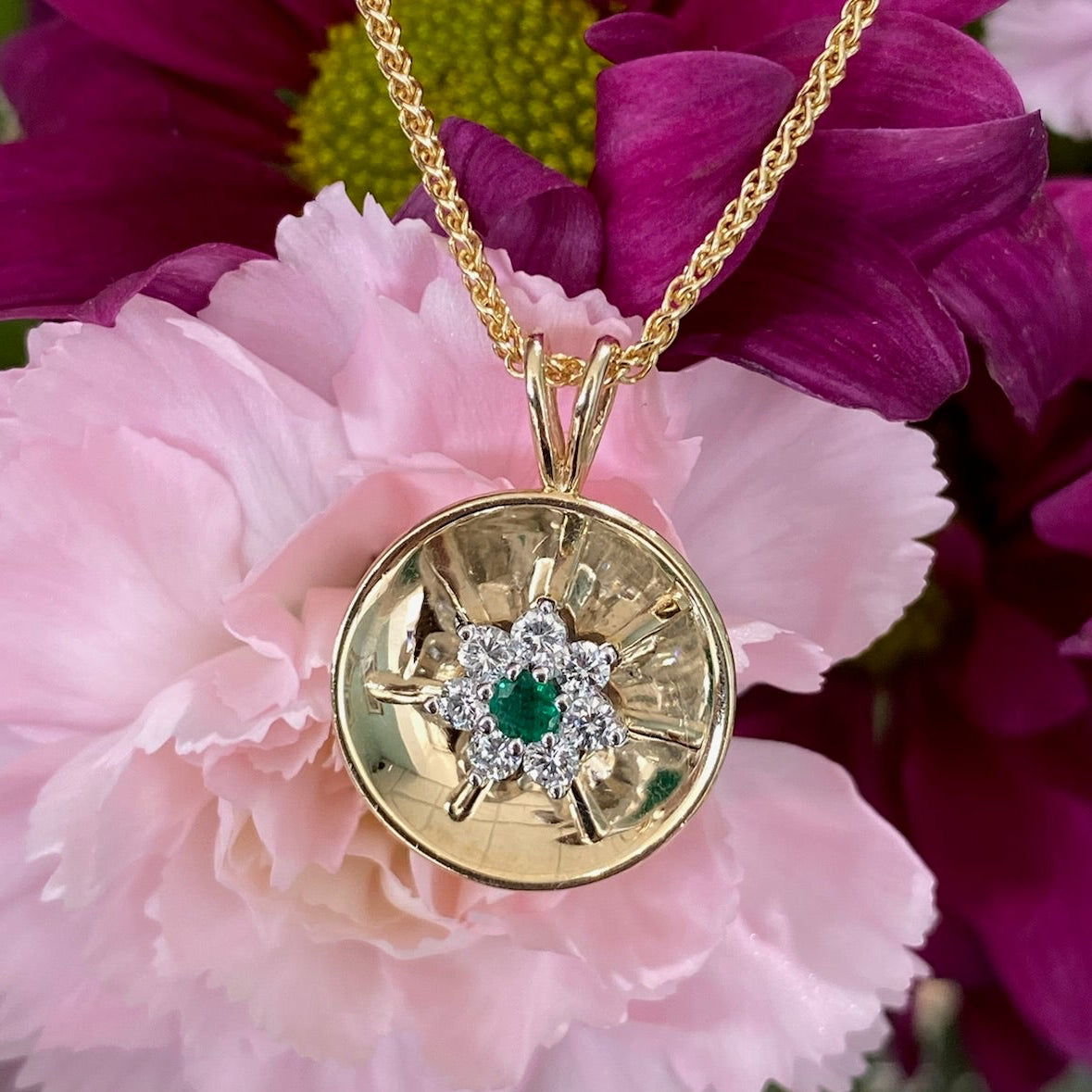 The Emerald Starburst Medallion