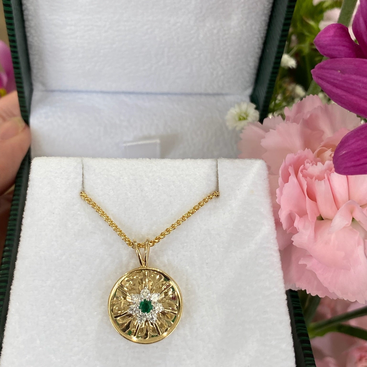 The Emerald Starburst Medallion