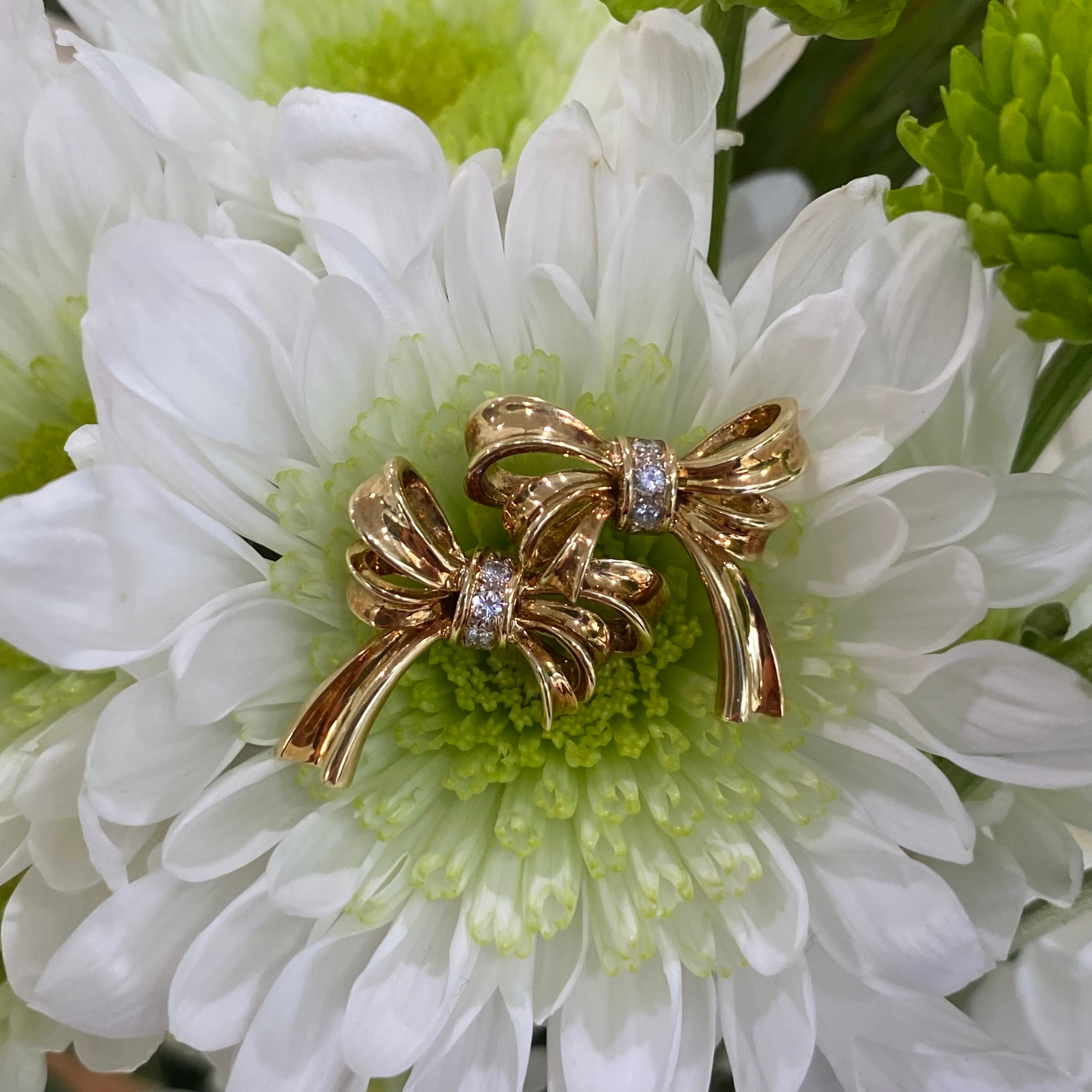 Vintage Bow Earrings