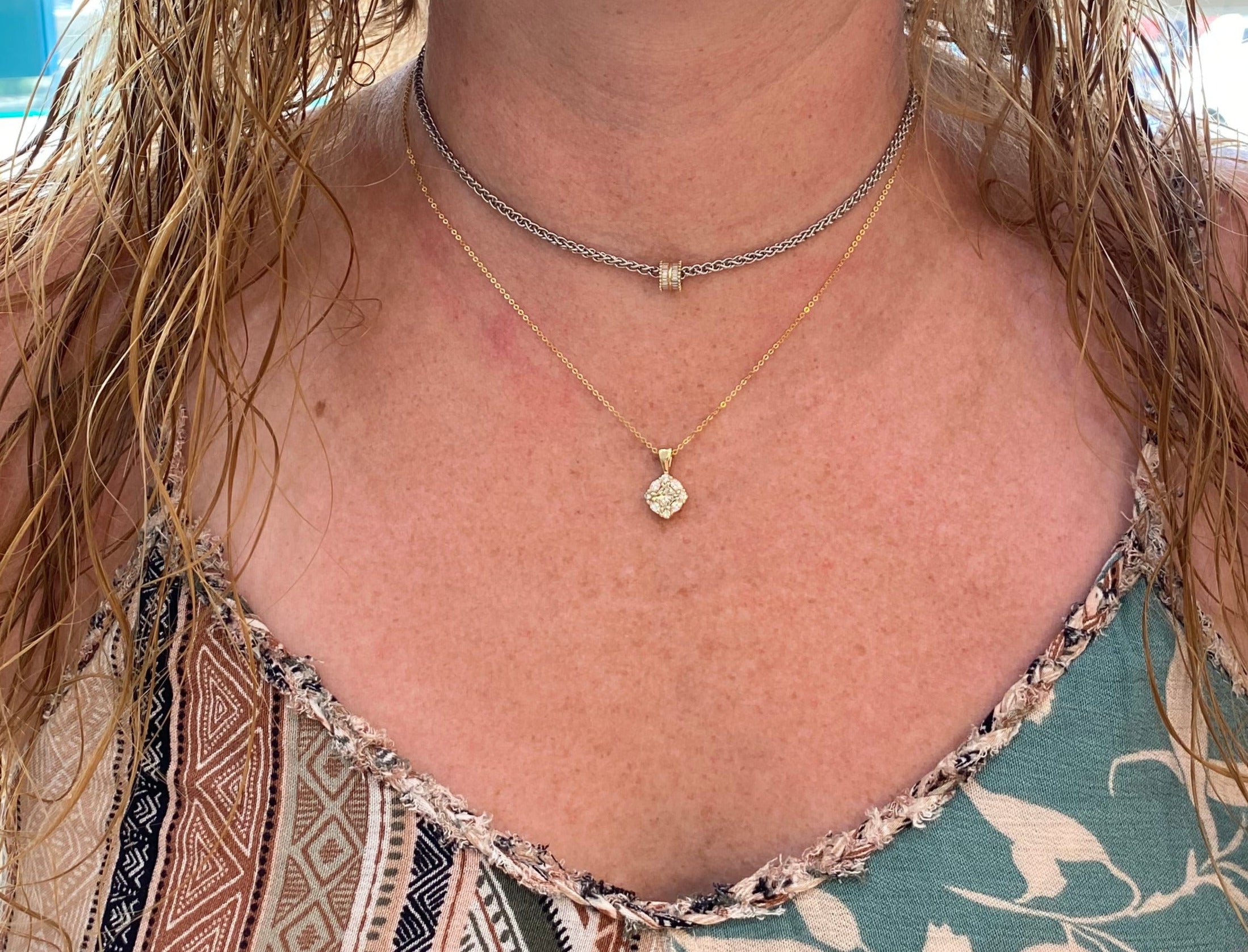 The Facet Allure Diamond Necklace