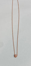 Load image into Gallery viewer, Rose Gold 0.29 ct. Diamond Drop Necklace
