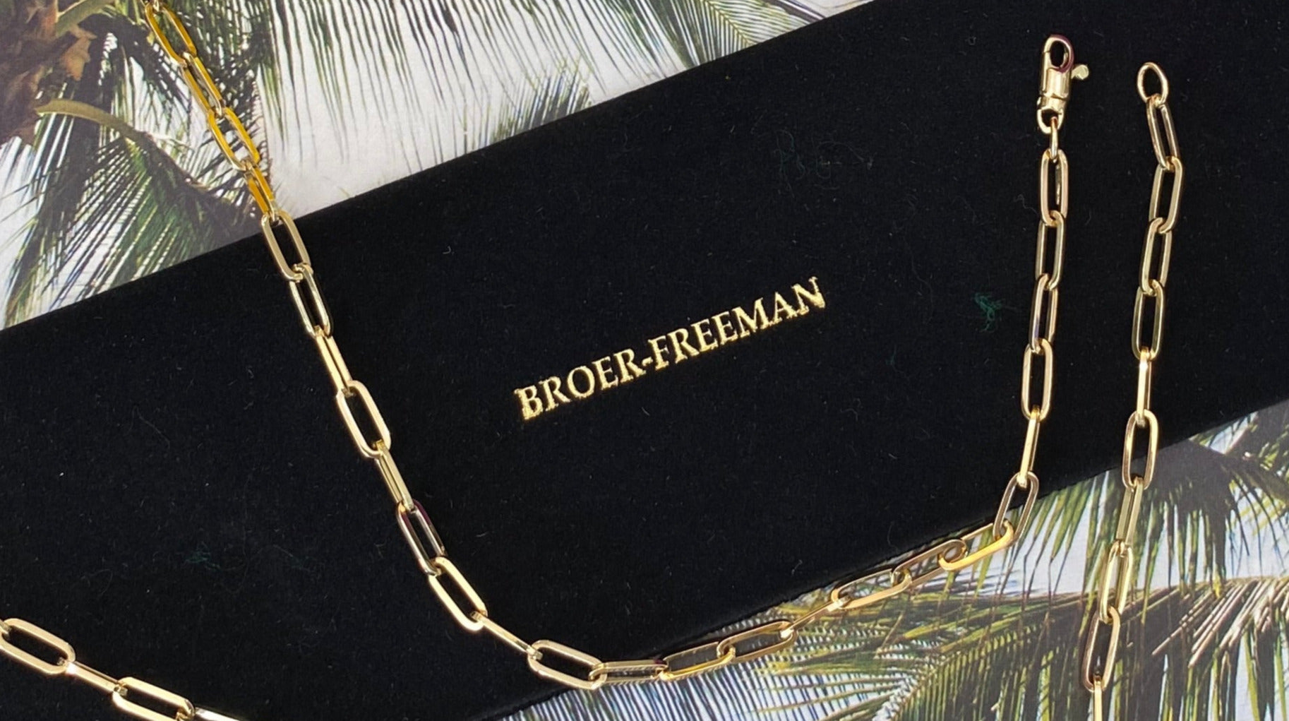 14K Yellow Gold Solid Paper Clip Chain