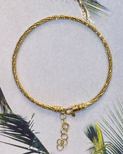 Load image into Gallery viewer, Yellow Gold Diamond Cut Twist Flexible Bracelet
