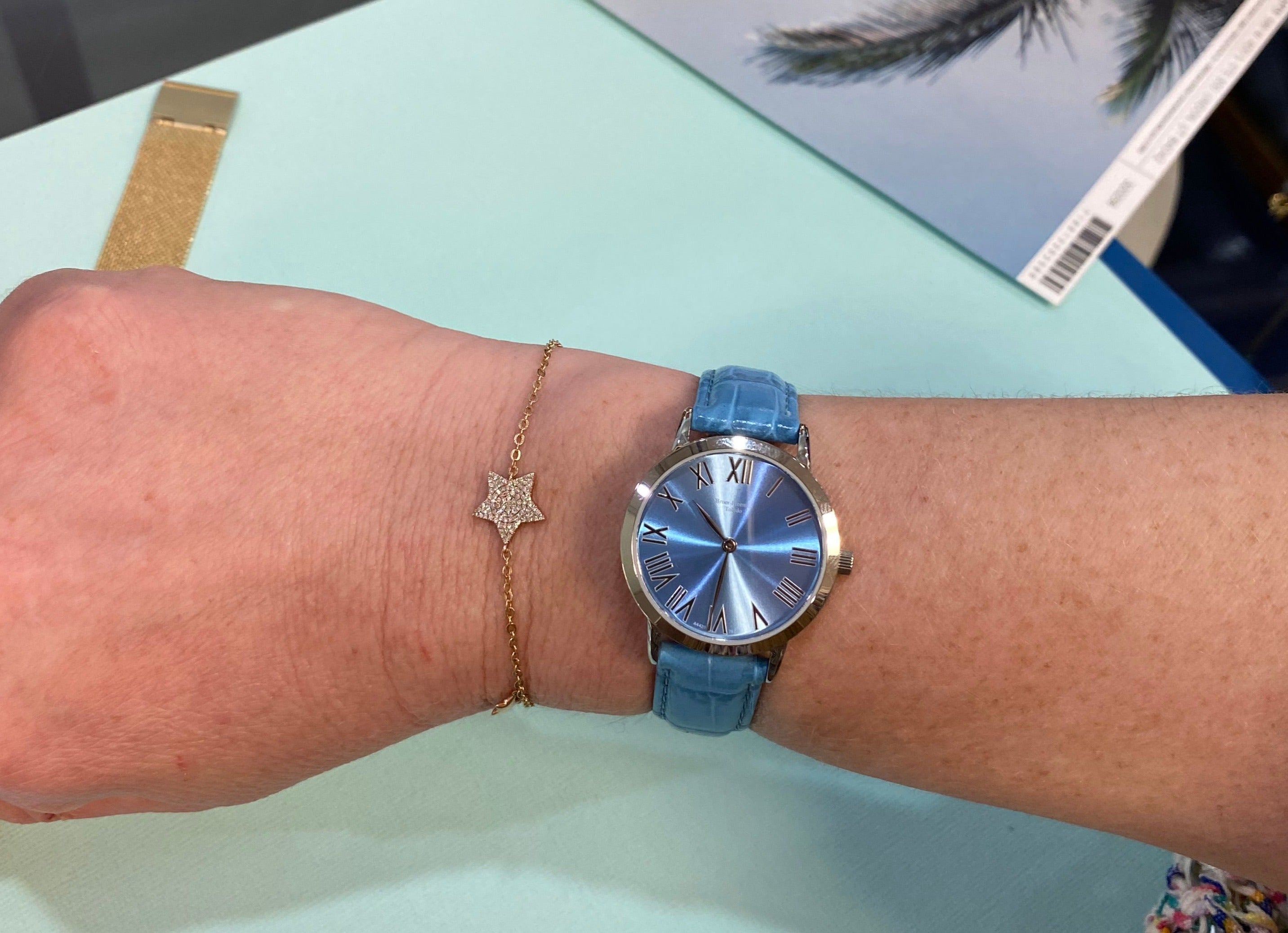 Sky Blue Broer-Freeman Toledo Watch
