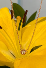 Load image into Gallery viewer, Rose Gold 0.19 ct. Diamond Drop Necklace
